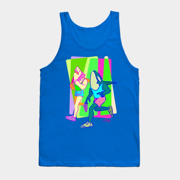 JOGGING Tank Top by rapidpunches